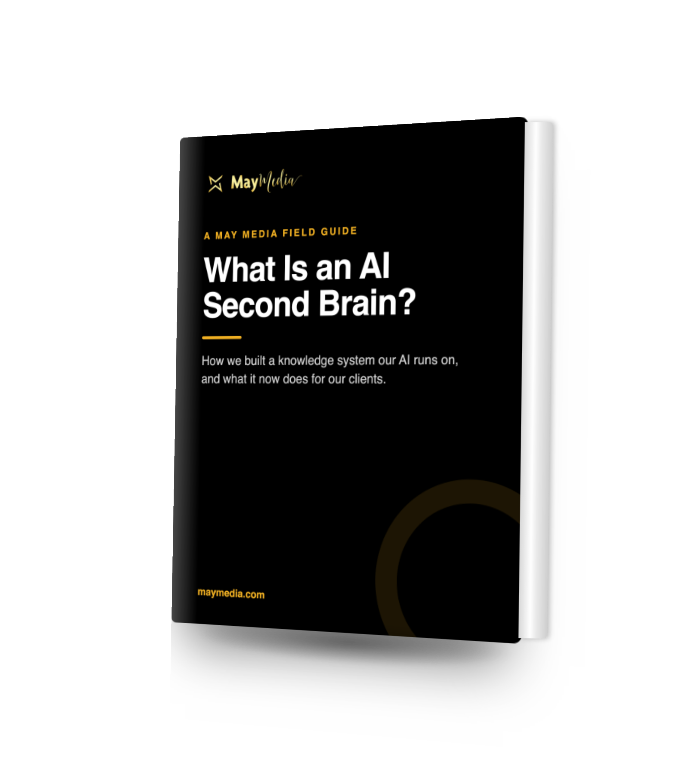 AI Second Brain field guide booklet